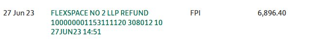 Preview: Bank screenshot — refund 2