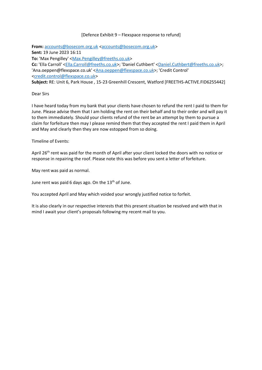 Preview: Later refund chain context